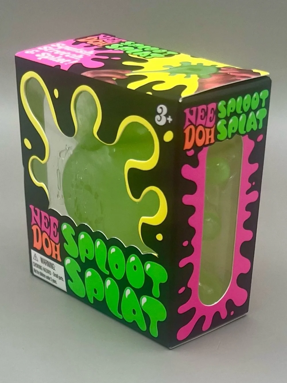 Schylling NeeDoh GREEN💚 Sploot Splat Novelty Sensory Fidget Toy NEW